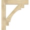 Ekena Millwork Merced Block Rough Sawn Bracket, Douglas Fir, 6"W x 38"D x 42"H BKT06X38X42MRC05RDF - alternate 3